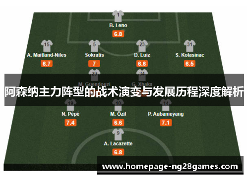 阿森纳主力阵型的战术演变与发展历程深度解析